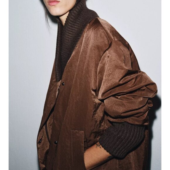 ZARA Woman Collection Ribbed Jacket - Picture 5 of 5